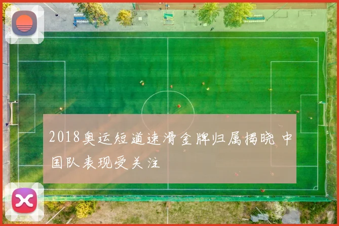 2018奥运短道速滑金牌归属揭晓 中国队表现受关注